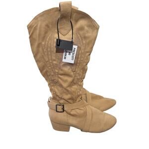Swayd Prescott Tan Dance Boots Size EU 40 US 9 NWT